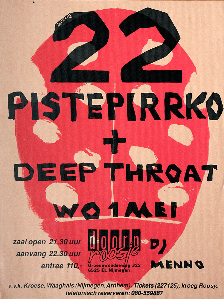 Doornroosje affiche 22 Pistepirrko 1991