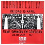 Doornroosje Nijmegen, poster, affiche Horrorfestival, 1990