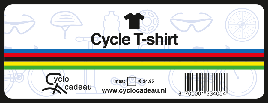 Bartswerk-CycloCadeau-sticker-Cycle-t-shirt