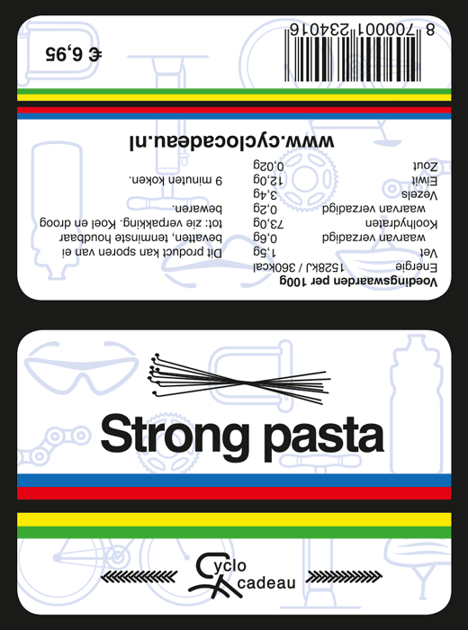 Bartswerk-CycloCadeau-sticker-strong-pasta