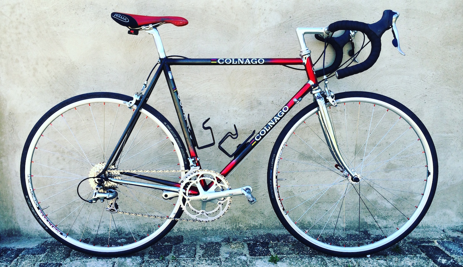 Verbinding verbroken een experiment doen andere Colnago XL stalen racefiets