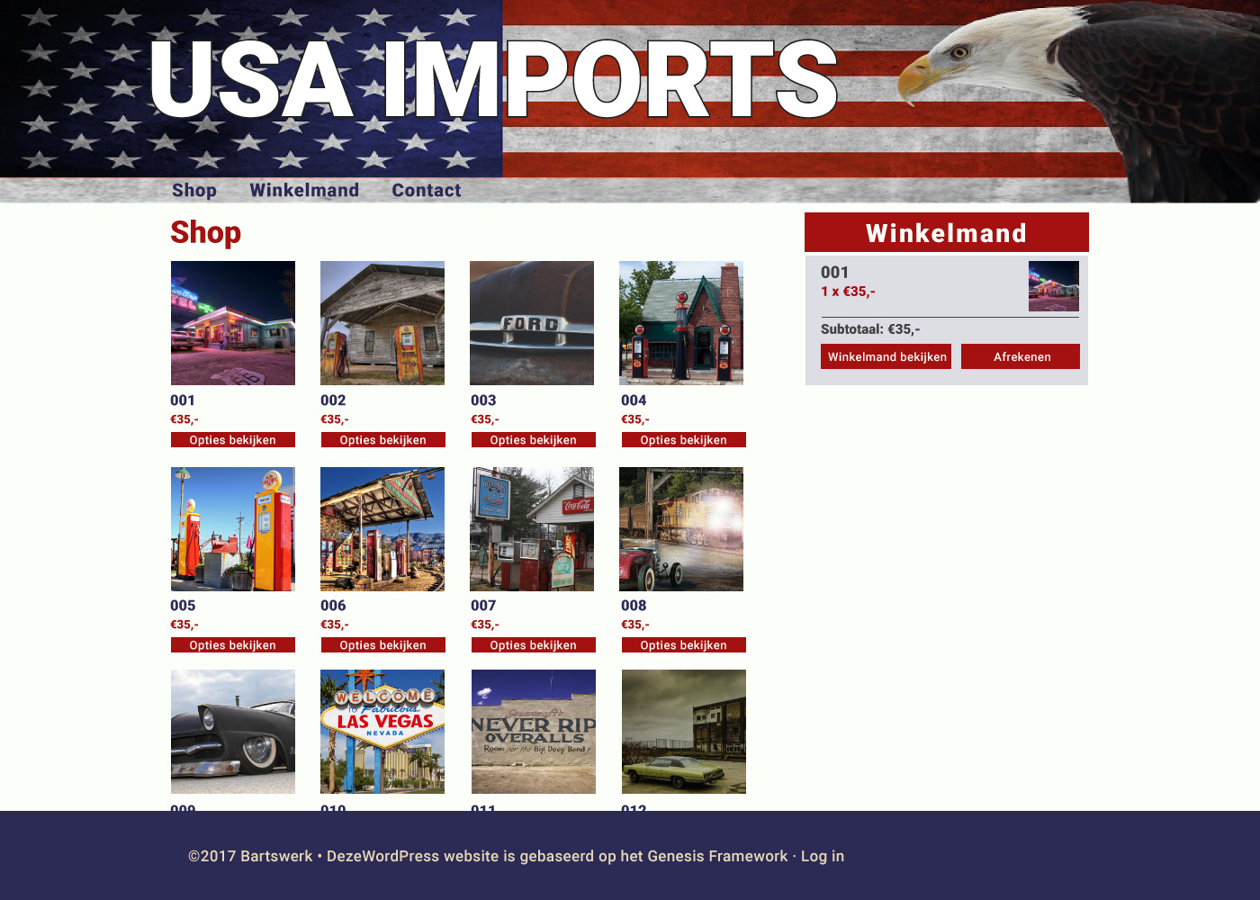 USA-imports website